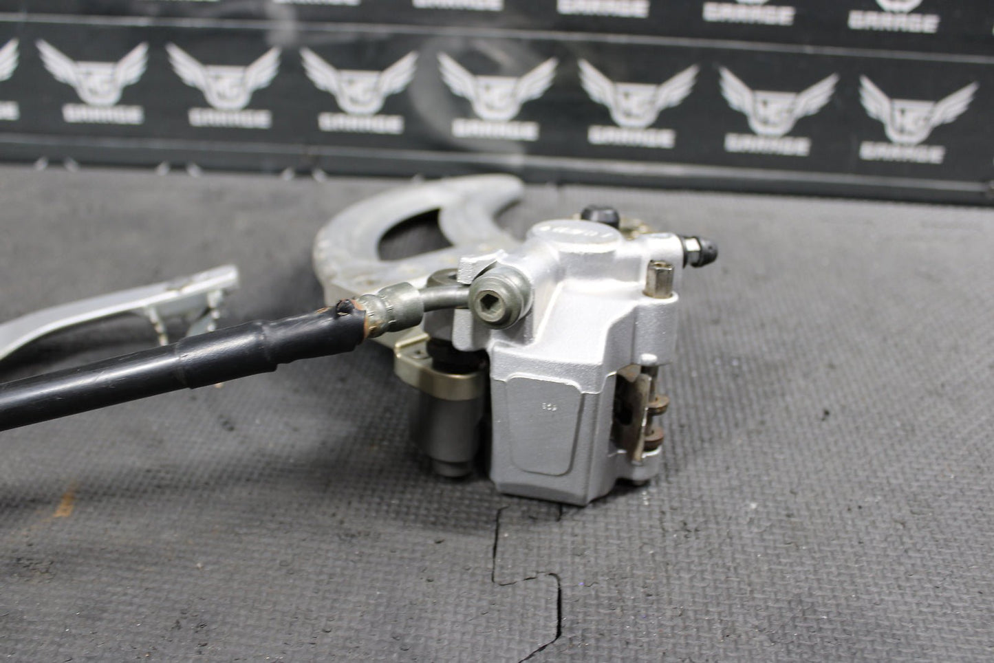 2007 YAMAHA YZ250F YZ450F OEM NISSIN REAR BACK BRAKE CALIPER MASTER CYLINDER LEV - hggarage