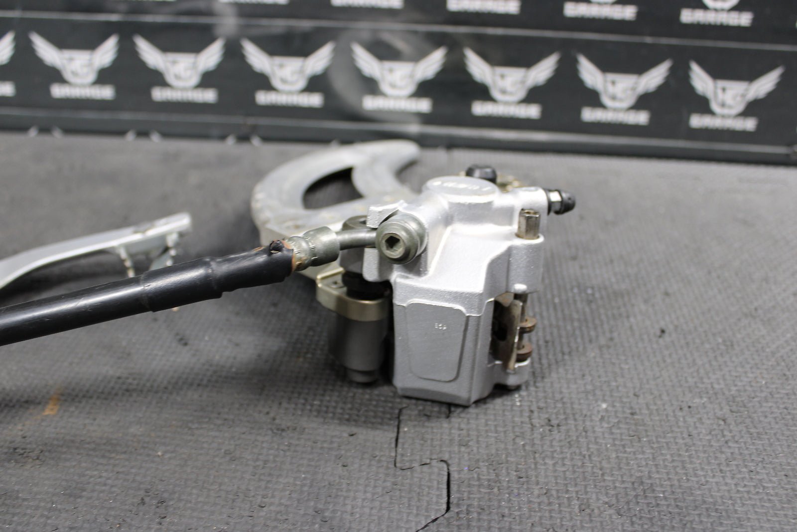 2007 YAMAHA YZ250F YZ450F OEM NISSIN REAR BACK BRAKE CALIPER MASTER CYLINDER LEV - hggarage