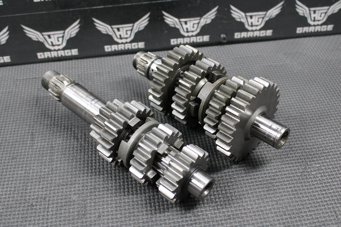 2005 03 - 05 YAMAHA YZ450F OEM ENGINE TRANSMISSION TRANNY GEARBOX SHIFT FORKS NICE - hggarage