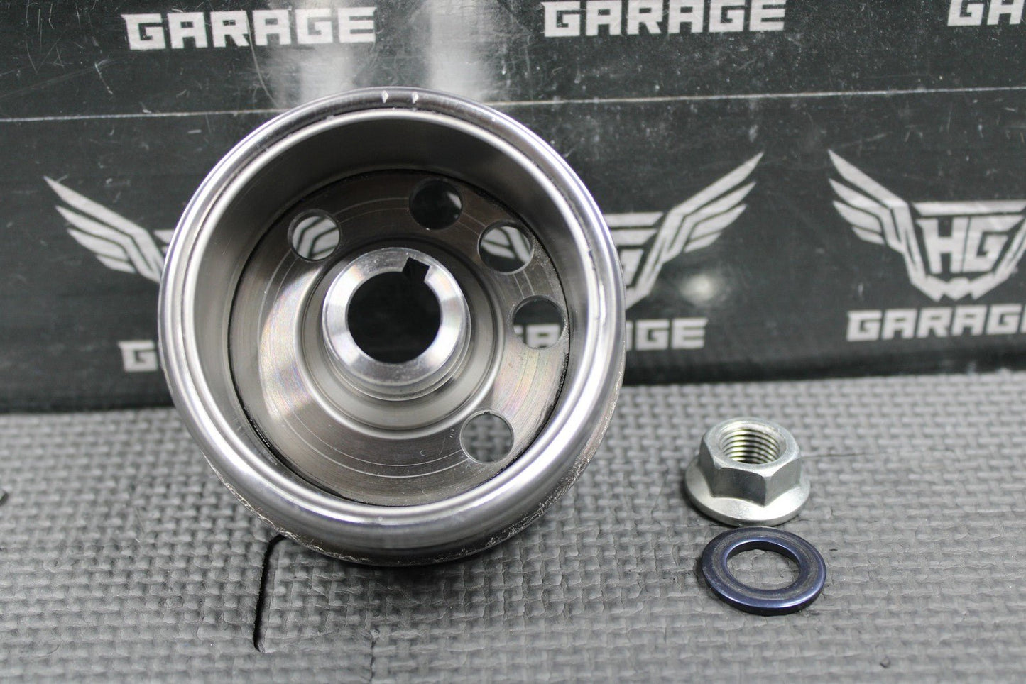 2008 04 - 09 HONDA CRF250R OEM STATOR MAGNETO ROTOR FLYWHEEL 31110 - KRN - 670 GOOD! - hggarage
