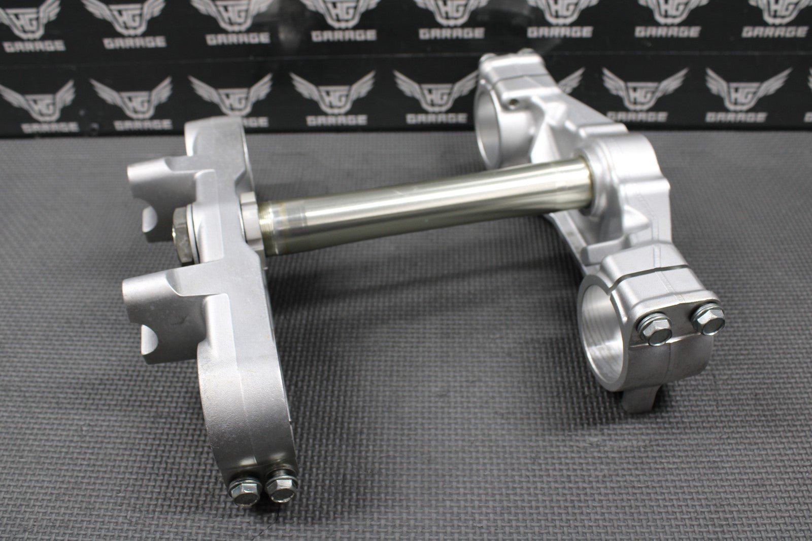 1998 SUZUKI 97 - 98 RM125 RM250 OEM FRONT FORKS LOWER UPPER TRIPLE TREE STEM CLAMP - hggarage
