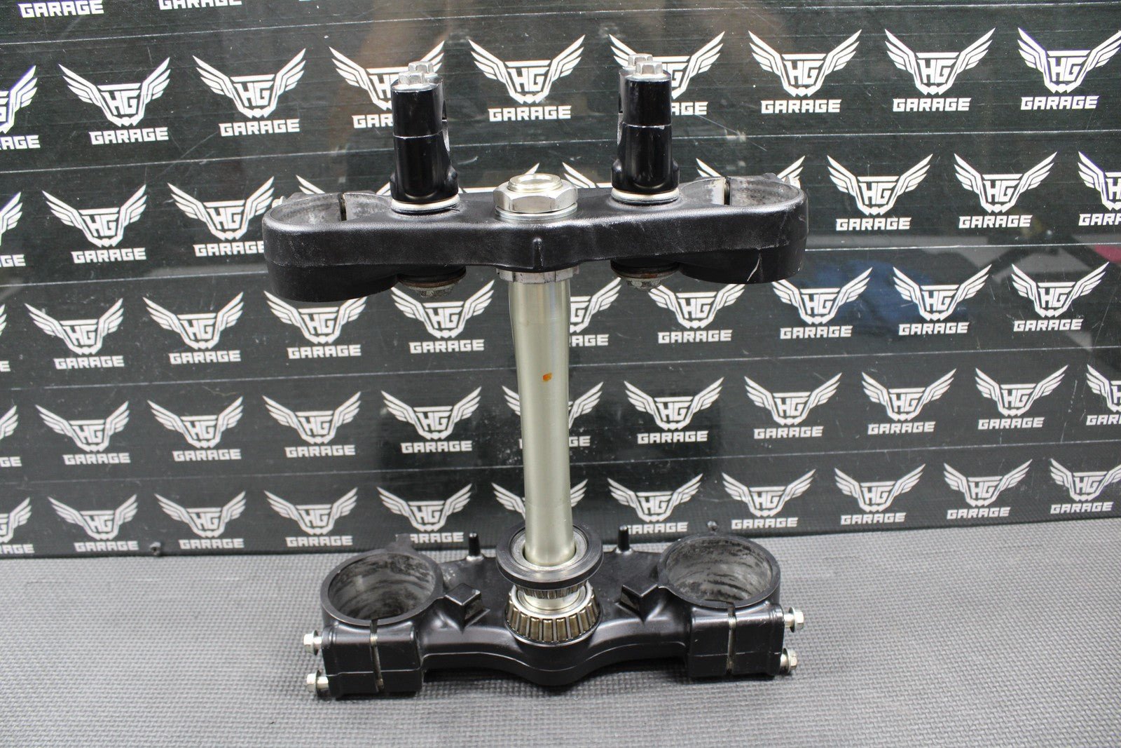 2014 KAWASAKI 13 - 14 KX250F OEM FRONT FORKS LOWER UPPER TRIPLE TREE BAR CLAMP - hggarage