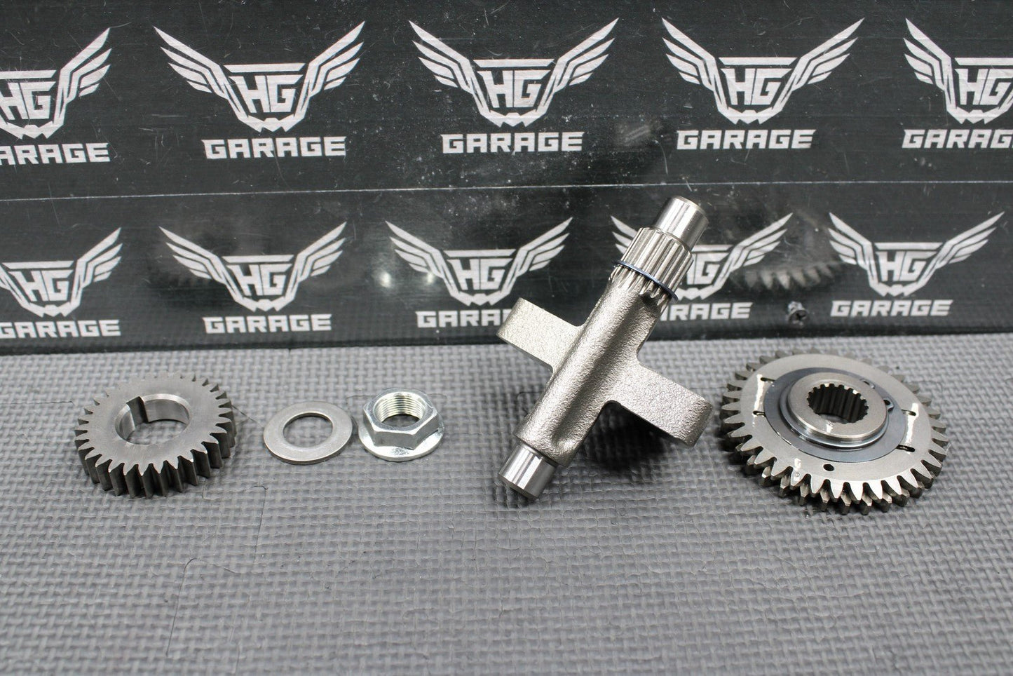 2009 2010 KAWASAKI KLX250SF OEM ENGINE CRANKSHAFT BALANCER SHAFT PRIMARY GEAR - hggarage