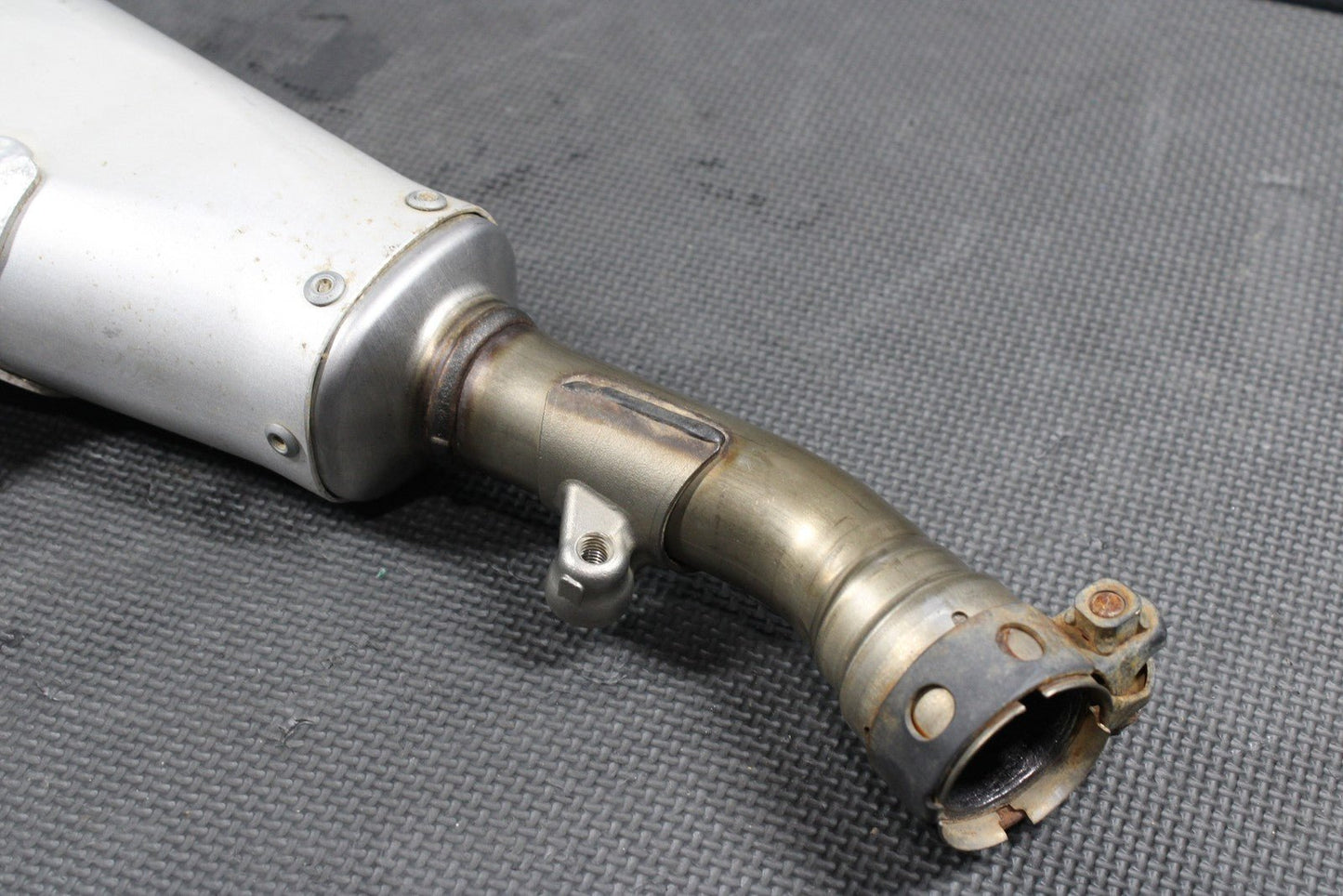 2019 HONDA CRF450R CRF450RX OEM RIGHT SIDE MUFFLER EXHAUST SILENCER SLIP ON PIPE - hggarage