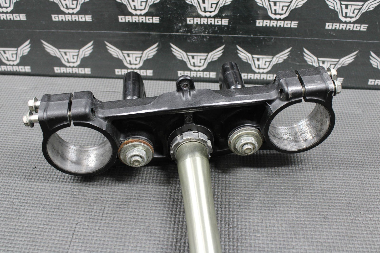 2014 KAWASAKI 13 - 14 KX250F OEM FRONT FORKS LOWER UPPER TRIPLE TREE BAR CLAMP - hggarage