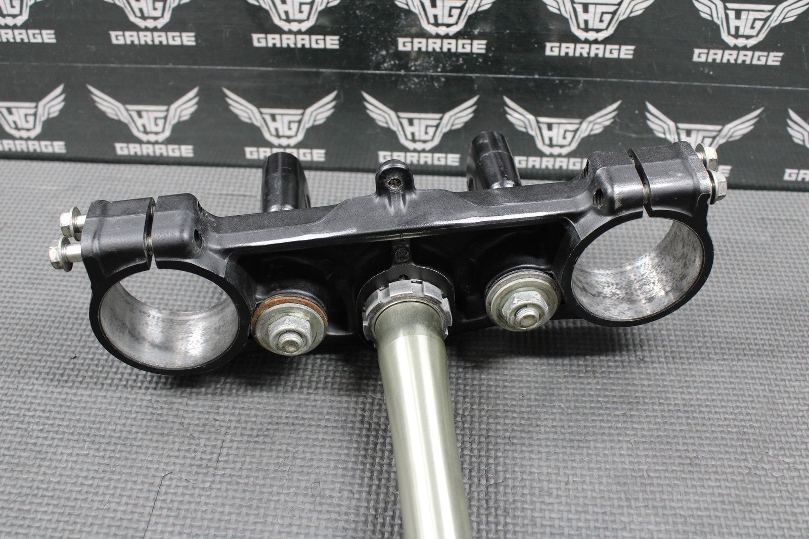 2014 KAWASAKI 13 - 14 KX250F OEM FRONT FORKS LOWER UPPER TRIPLE TREE BAR CLAMP - hggarage