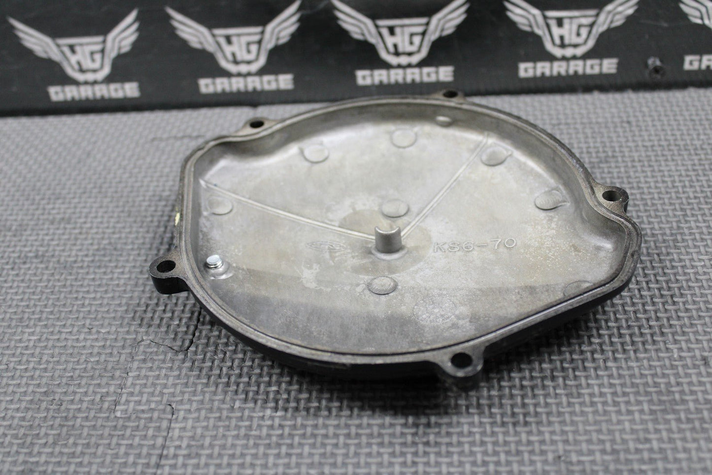 1988 87 - 94 HONDA CR125R OEM RIGHT SIDE CASE OUTER CLUTCH COVER 11342 - KS6 - 700 - hggarage