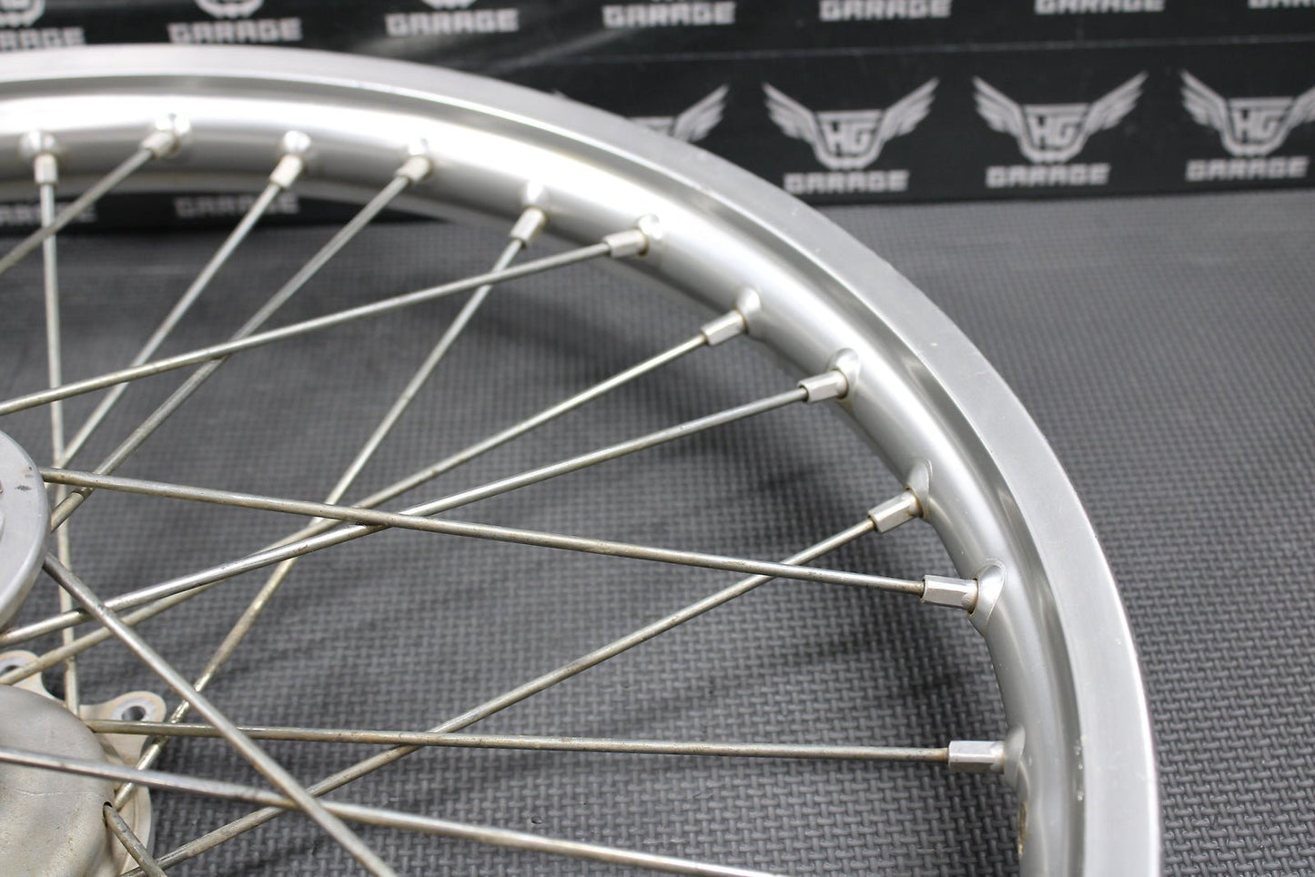 2006 2007 HONDA CRF250R CRF450R OEM DID 21" FRONT WHEEL RIM HUB 44650 - MEN - 840 - hggarage