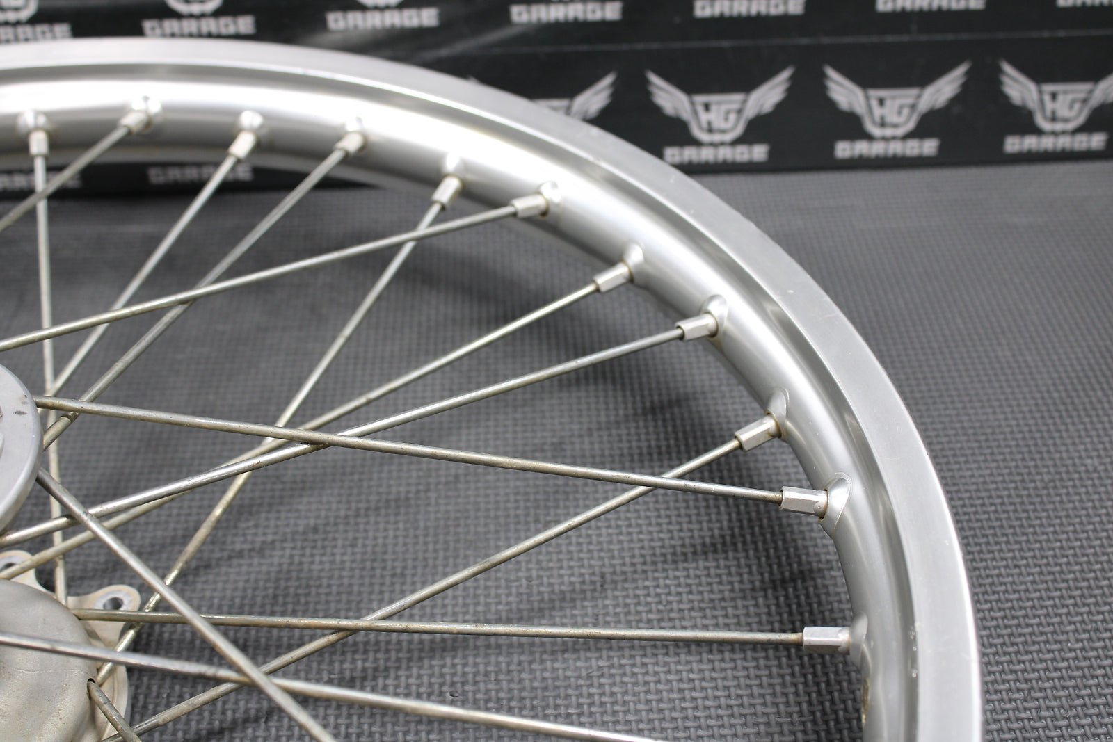 2006 2007 HONDA CRF250R CRF450R OEM DID 21" FRONT WHEEL RIM HUB 44650 - MEN - 840 - hggarage