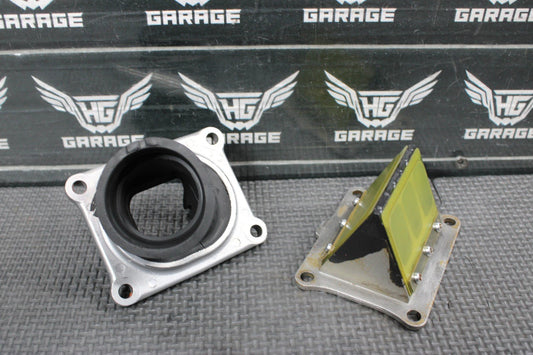 1998 HONDA CR125R OEM INTAKE REED BLOCK ASSEMBLY 14100 - KZ4 - J01 16221 - KZ4 - A10 - hggarage