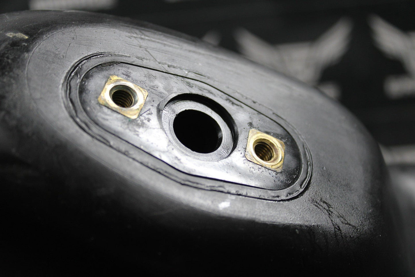 2000 2001 HONDA CR125R CR250R OEM GAS FUEL TANK CELL PETROL RESERVOIR GOOD! - hggarage