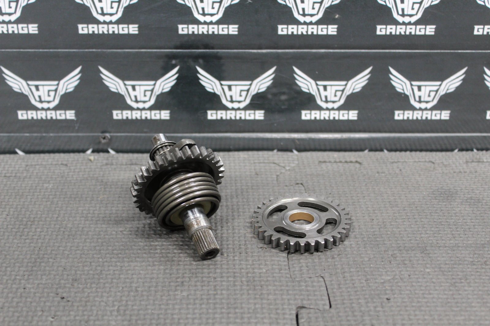 1994 KAWASAKI KX125 OEM KICKSTART KICK START SHAFT W IDLER GEAR 13066 - 1019 - hggarage