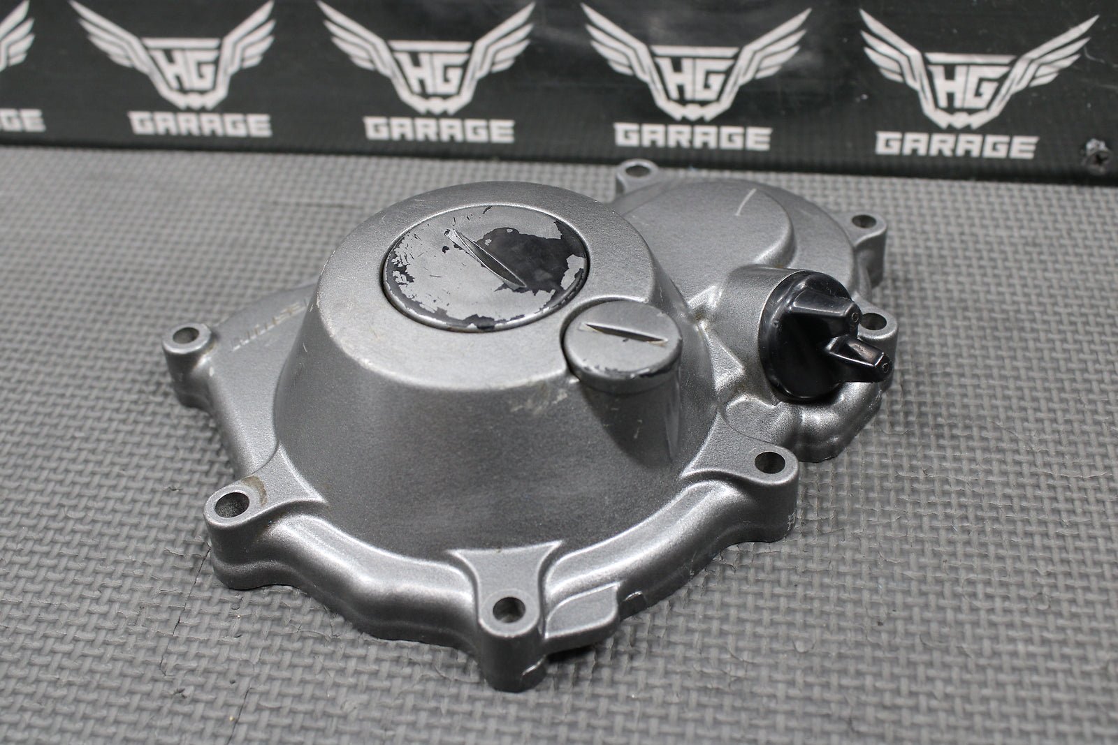 2005 YAMAHA 03 - 05 YZ450F OEM LEFT CASE STATOR GENERATOR MAGNETO COVER - hggarage