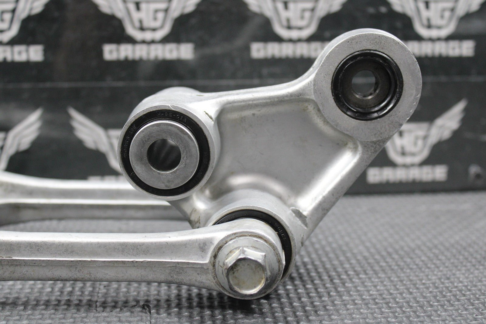 2000 2001 HONDA CR125R CR250R OEM REAR SHOCK LINKAGE ARM ROD GOOD BEARINGS! - hggarage