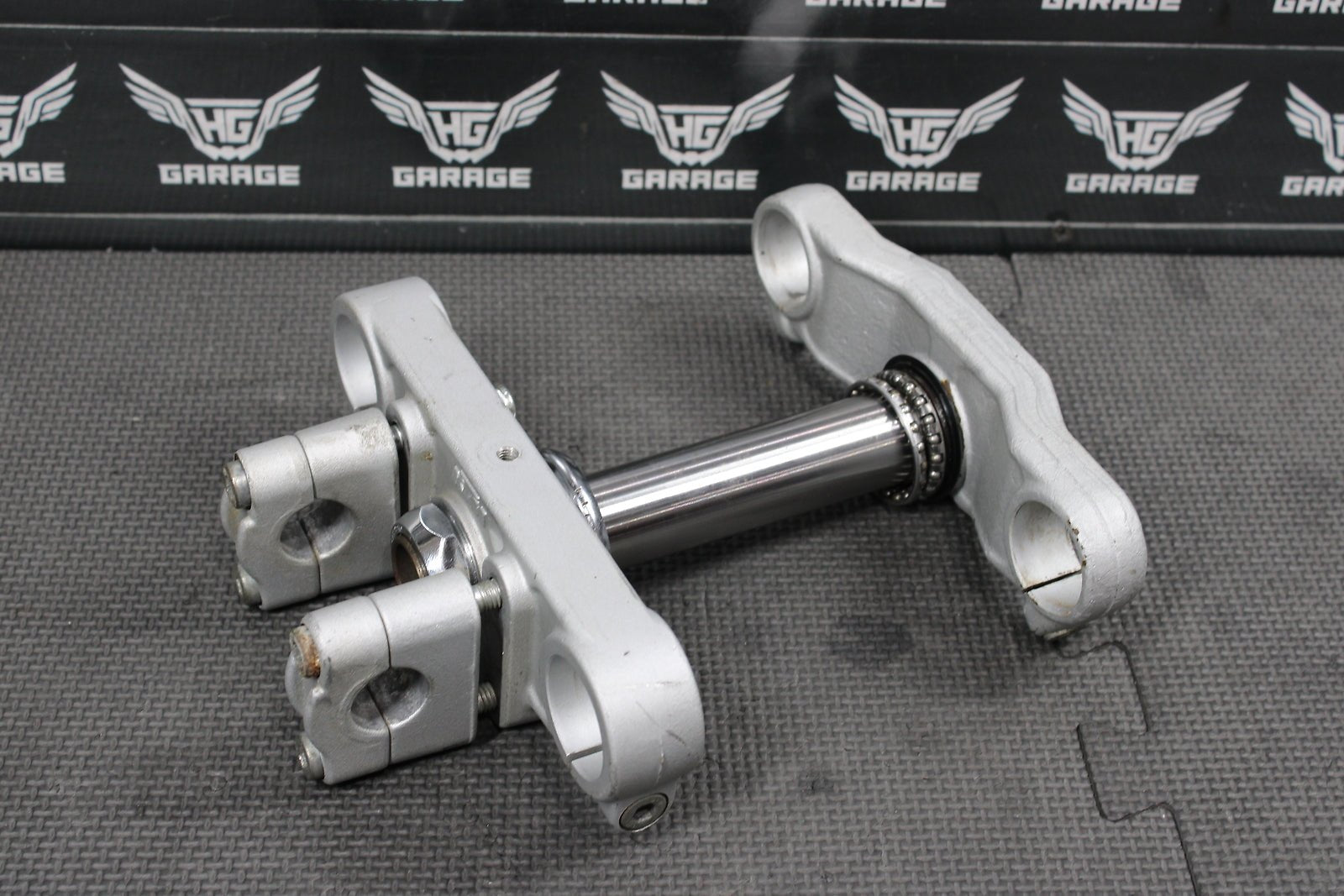 2000 KTM 50SX Junior OEM Front Forks Lower Upper Triple Tree Stem Clamp 45001032 - hggarage