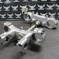 2002 YAMAHA YZ250F OEM FRONT FORKS LOWER UPPER TRIPLE TREE STEM CLAMP FAT BAR - hggarage