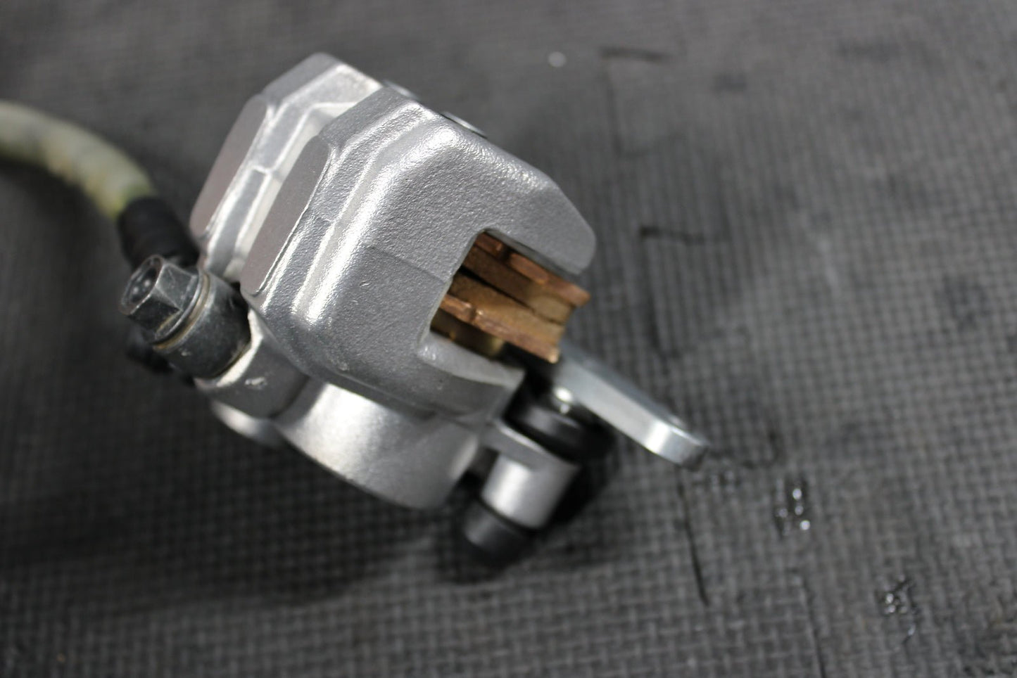 2008 HONDA CRF150RB OEM FRONT BRAKE CALIPER MASTER CYLINDER PRO TAPER LEVER - hggarage