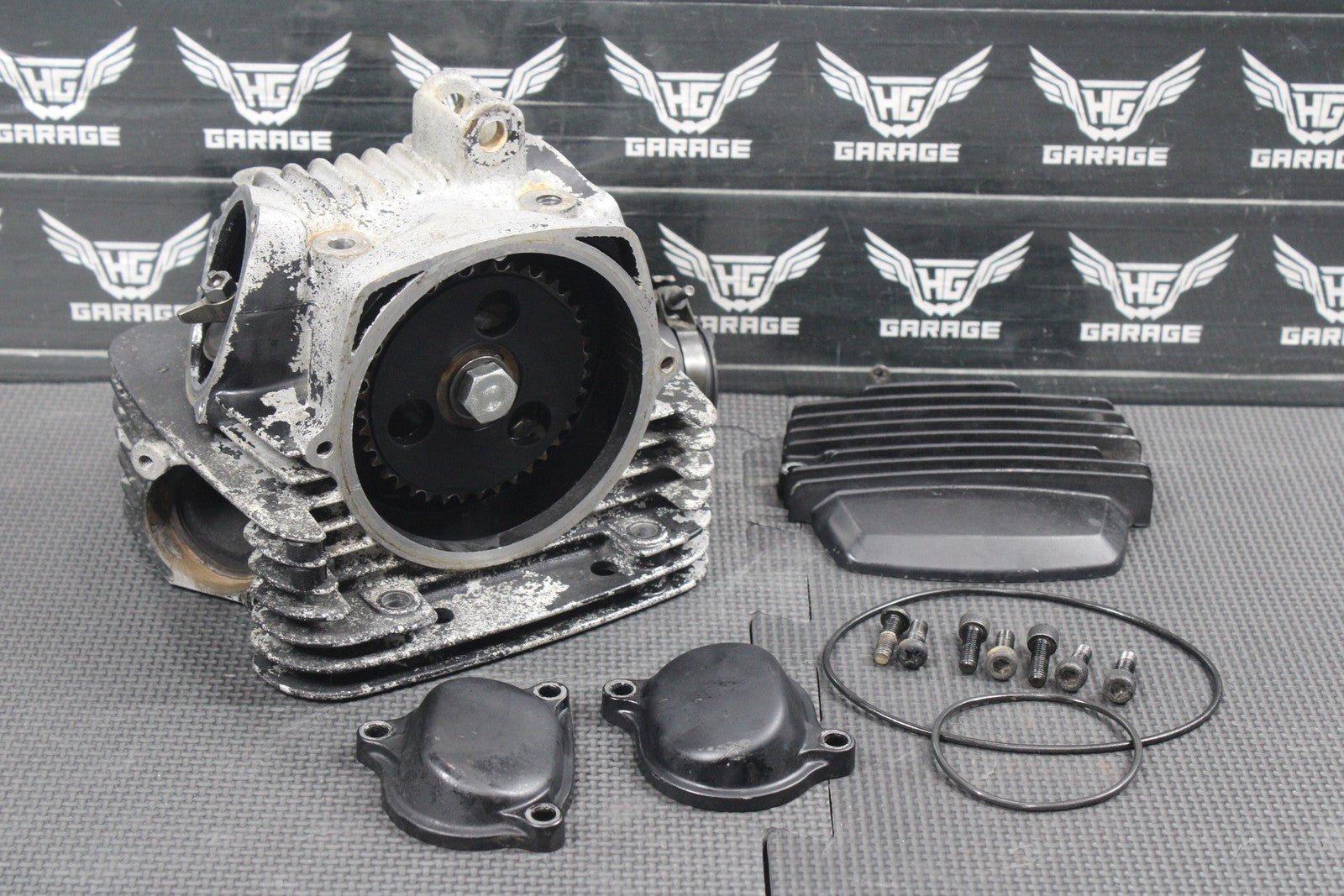 1987 YAMAHA 87 - 99 TW200 OEM ENGINE COMPLETE CYLINDER HEAD CAMSHAFT VALVES ROCKER - hggarage