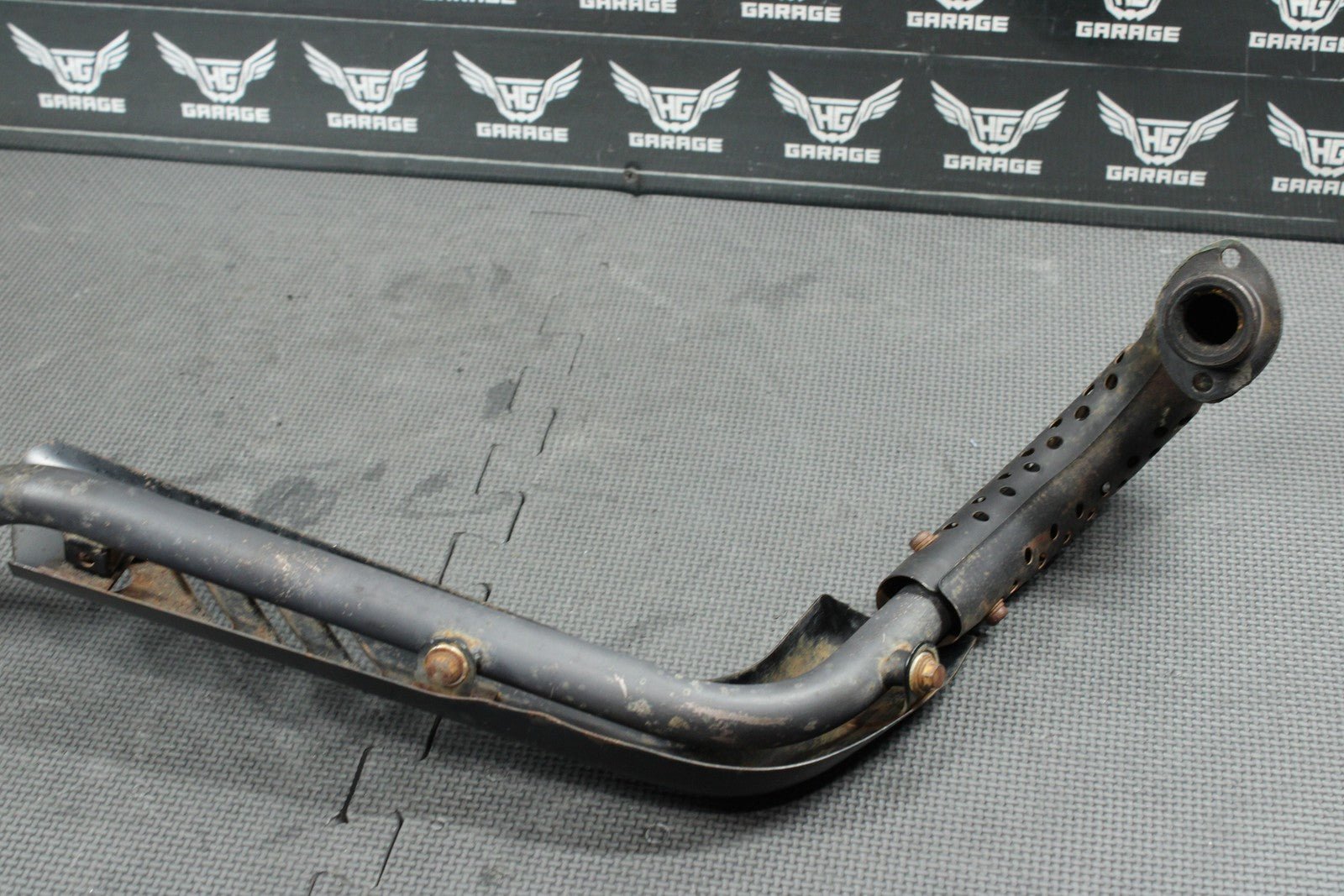 2003 97 - 03 HONDA XR70R OEM EXHAUST PIPE CHAMBER HEADER 18300 - GCF - A20 - hggarage