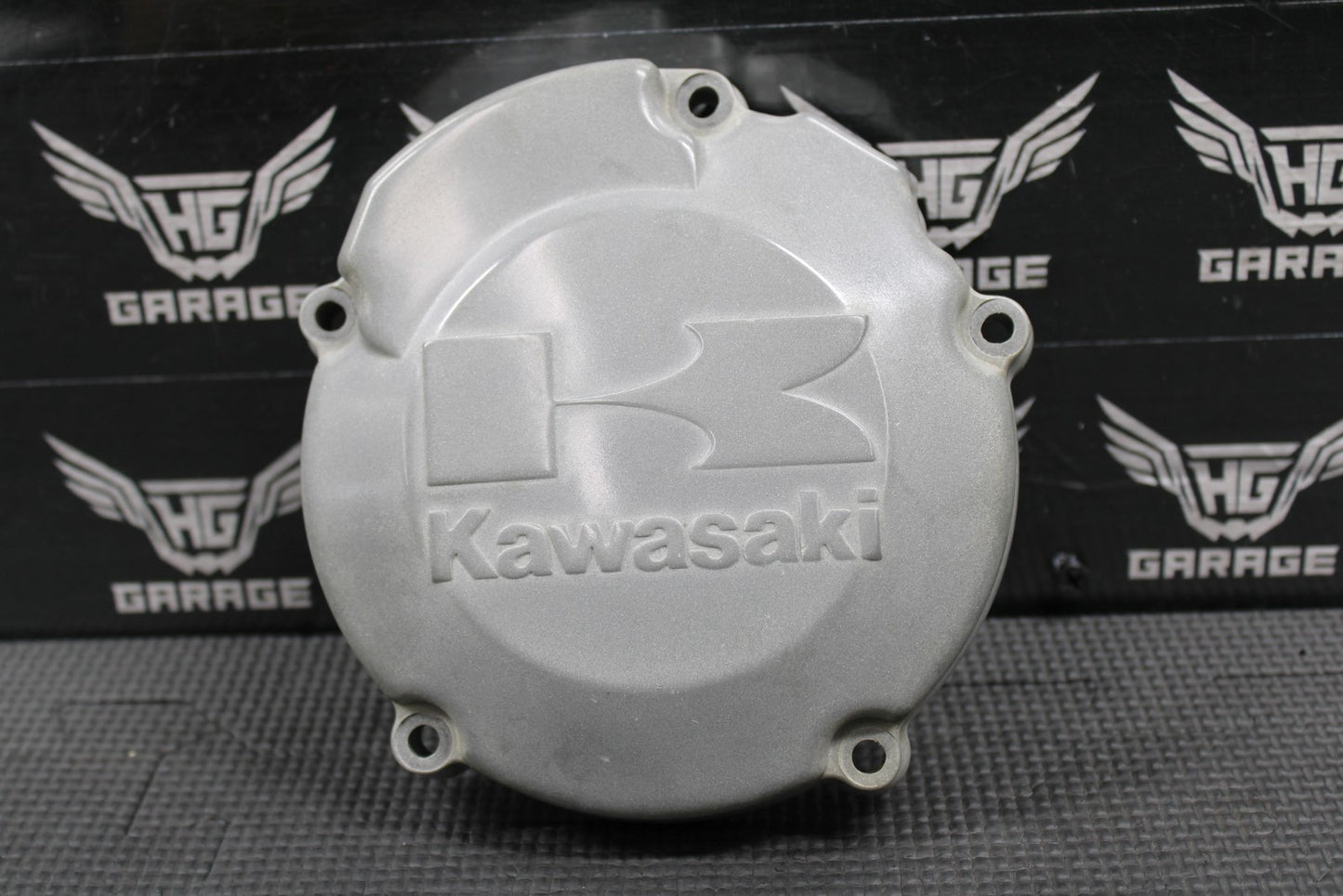 1991 88 - 91 KAWASAKI KX125 OEM STATOR GENERATOR MAGNETO COVER 14031 - 1217 MINT! - hggarage