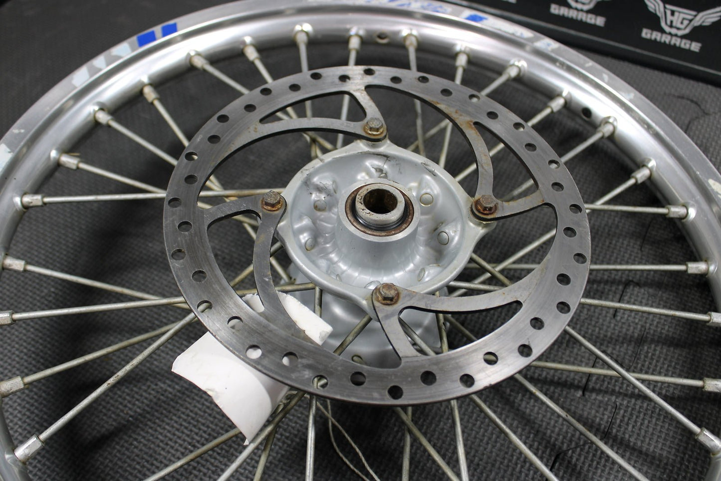 2006 KTM 85 OEM EXCEL FRONT WHEEL RIM HUB ASSSEMBLY 47009001244 4700901004491 - hggarage