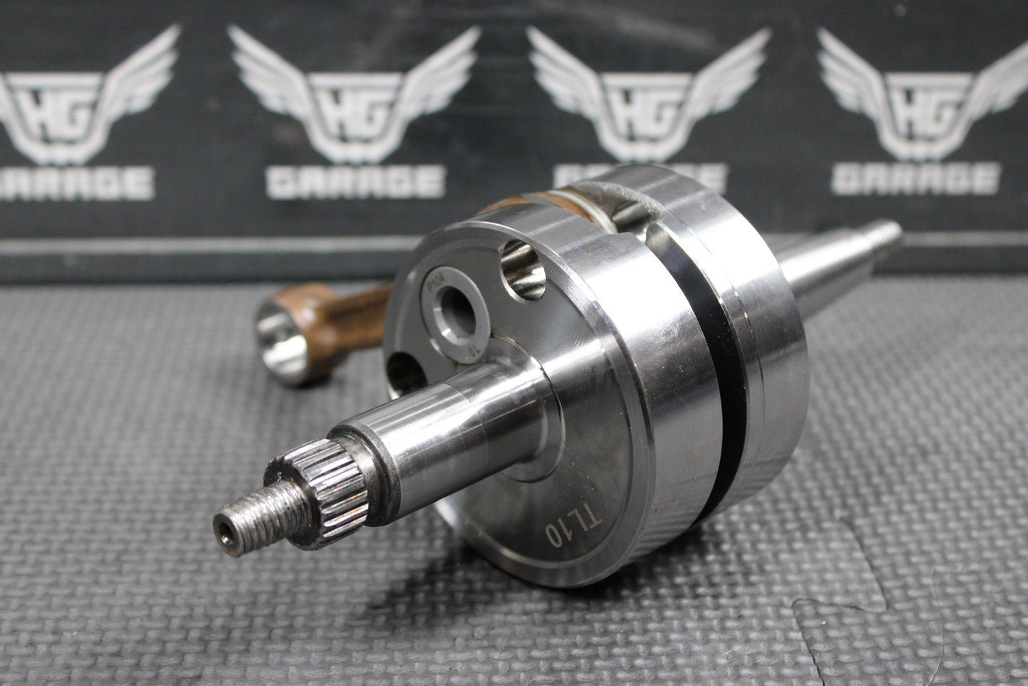 2006 KAWASAKI KX65 HOTRODS ENGINE MOTOR CRANKSHAFT CRANK SHAFT NEEDS WORK - hggarage