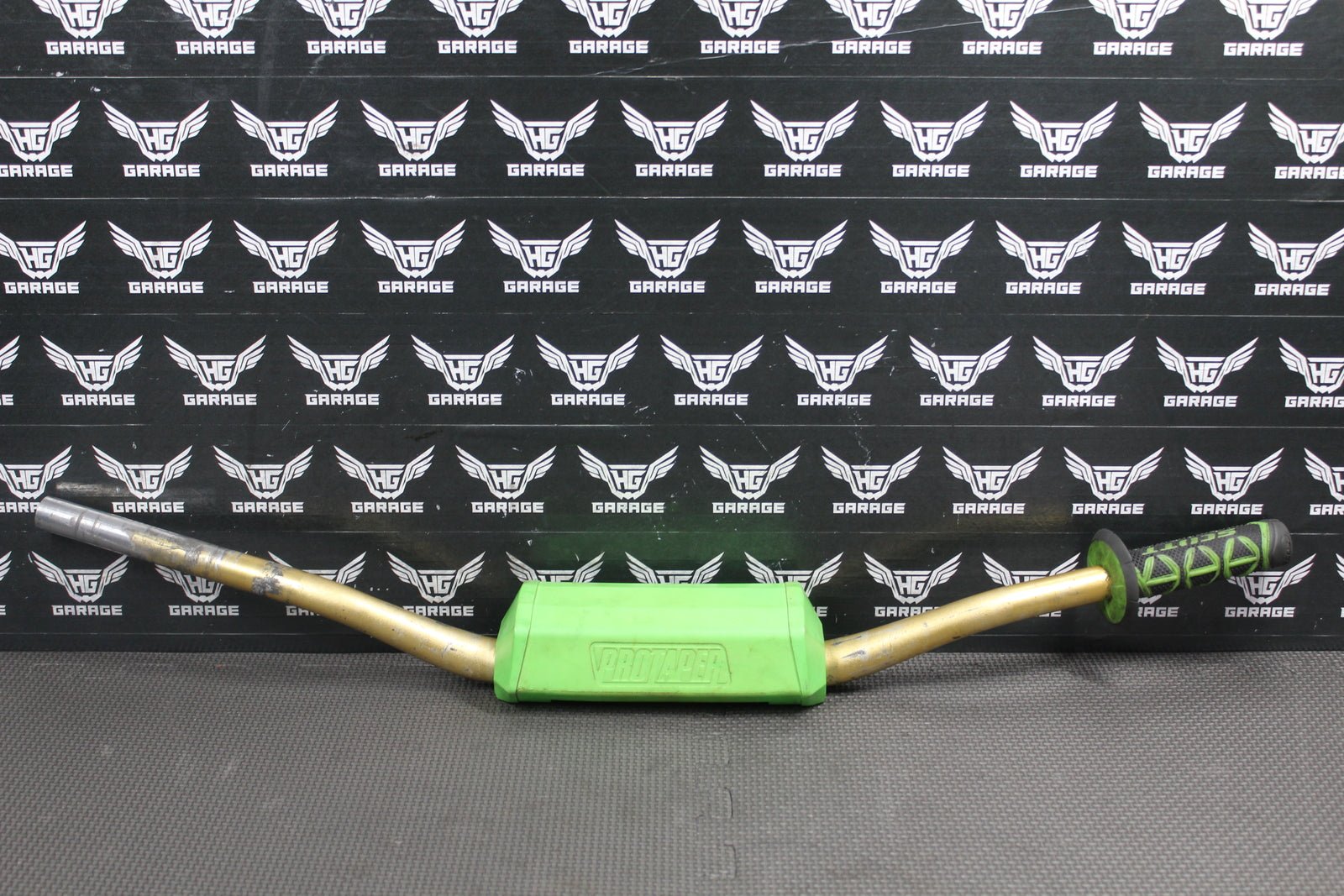 1994 Kawasaki KX250 Protaper Fat Bar Handlebars 1 1/8 Bars Pad Steering - hggarage