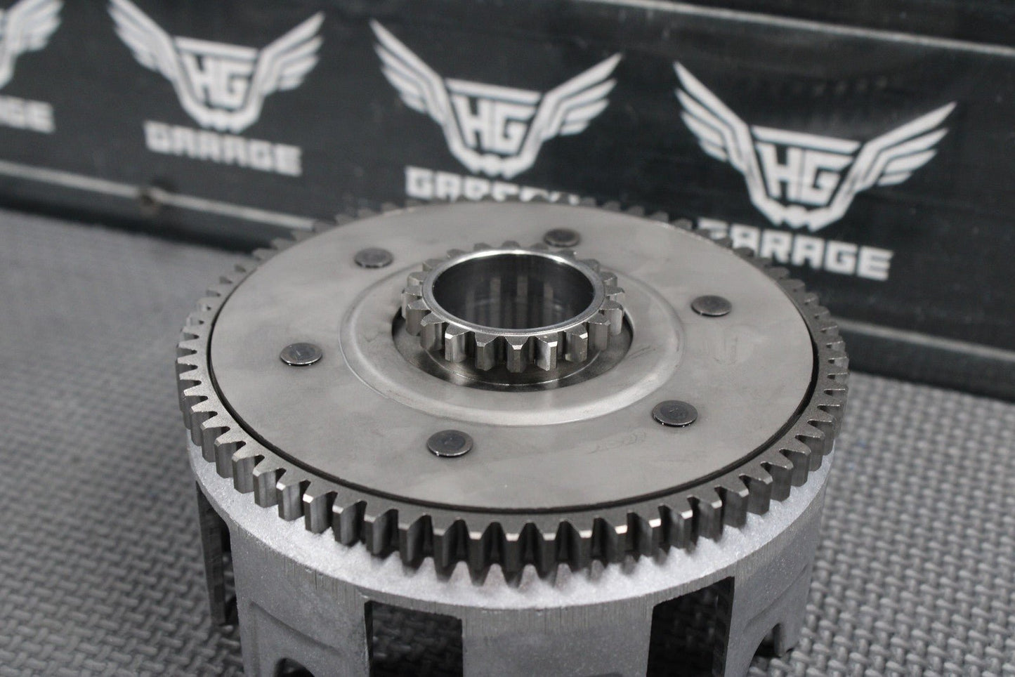 2012 KAWASAKI KX100 KX85 OEM COMPLETE CLUTCH W PLATES BASKET PRESSURE PLATE HUB - hggarage