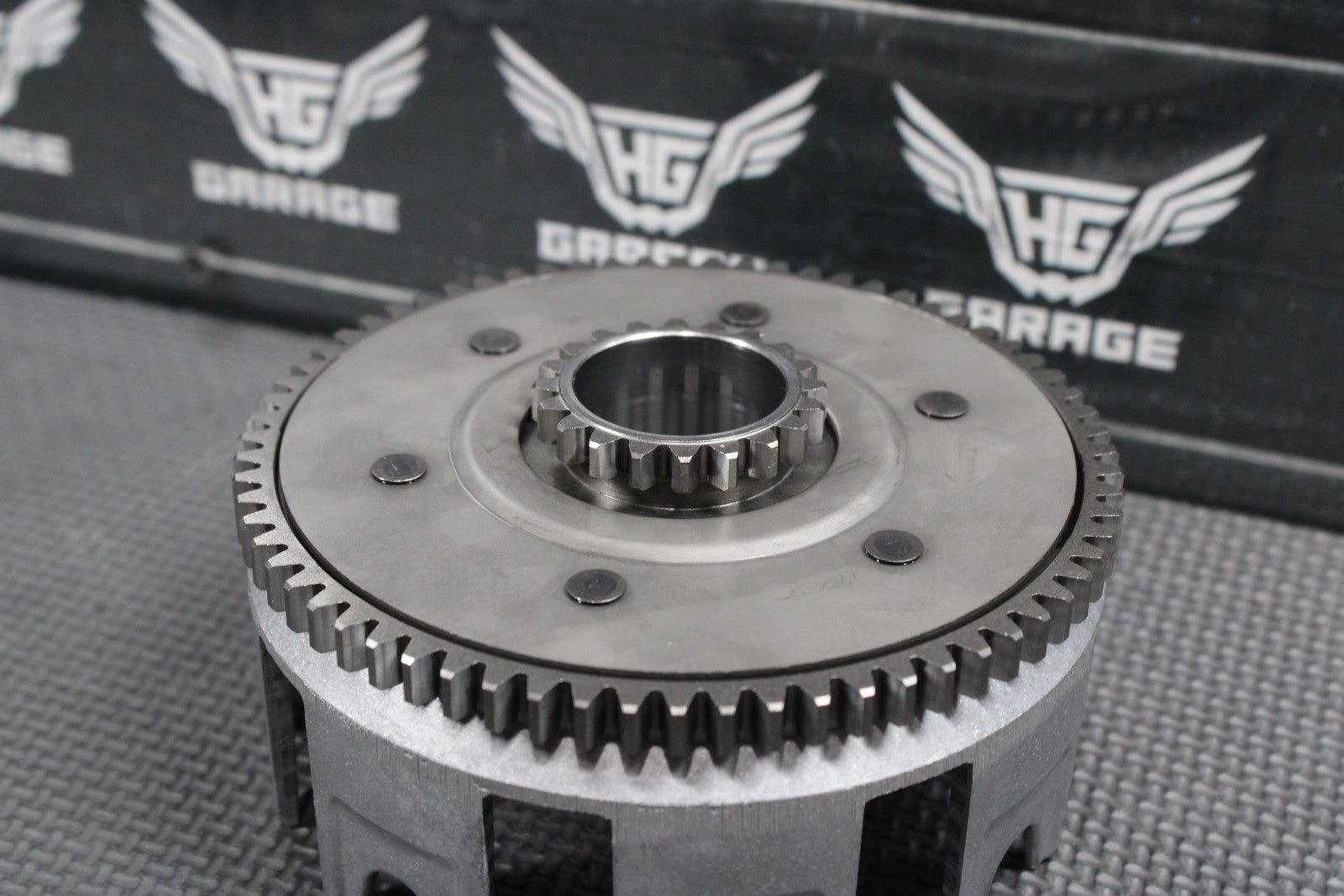 2012 KAWASAKI KX100 KX85 OEM COMPLETE CLUTCH W PLATES BASKET PRESSURE PLATE HUB - hggarage