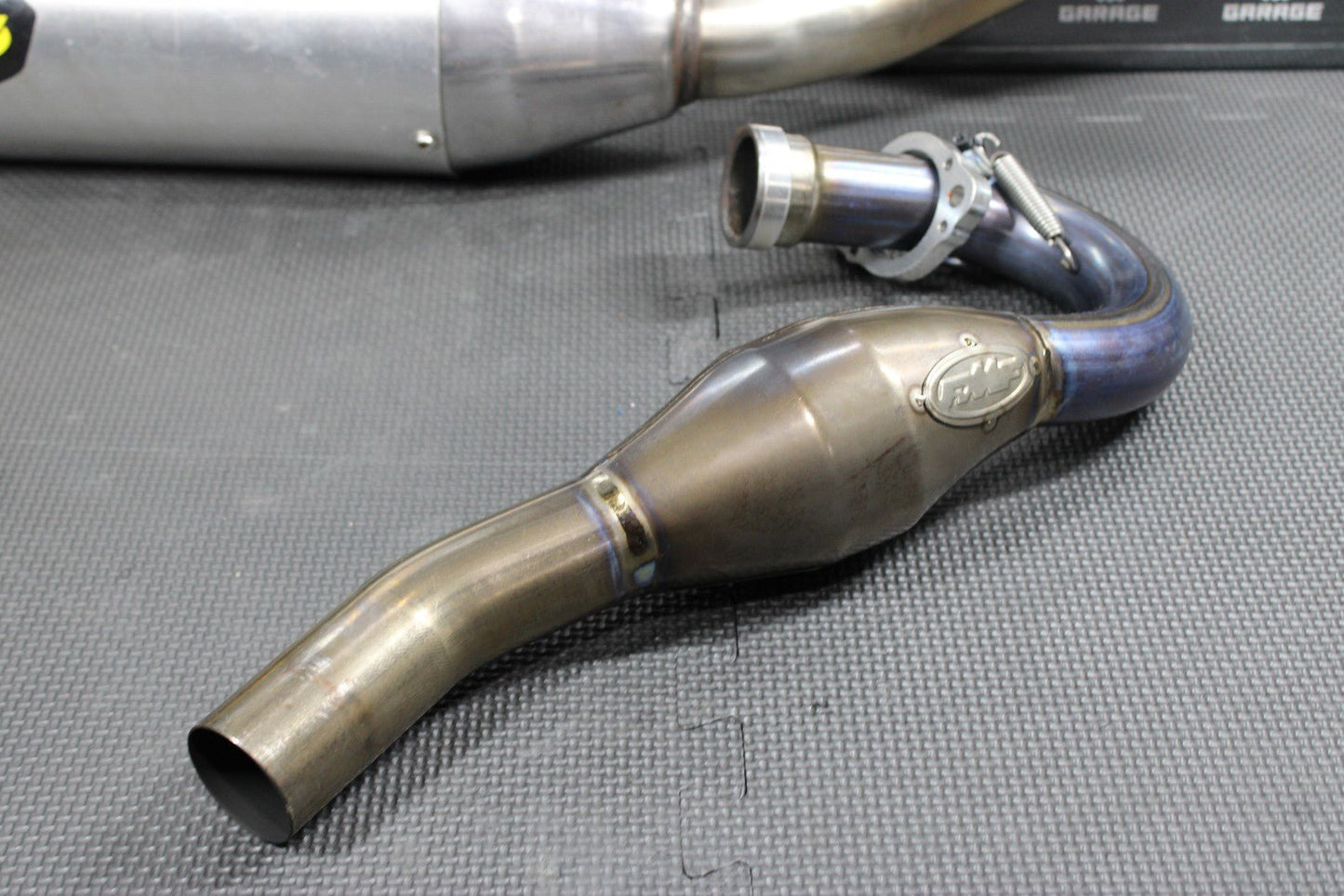 2007 HONDA CRF450R FMF POWERCORE 4 SLIPON PIPE W/ MEGABOMB TITANIUM HEADER PIPE - hggarage