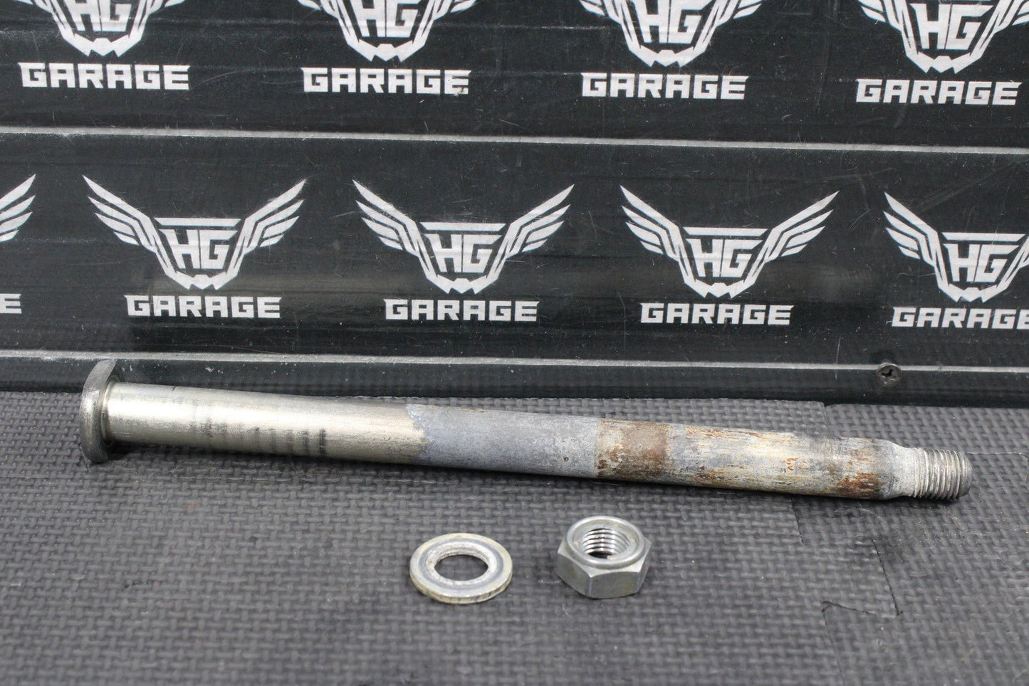 2018 HONDA0 04 - 22 CRF250R OEM REAR BACK SWINGARM BOLT SUSPENSION PIVOT AXLE 521 - hggarage