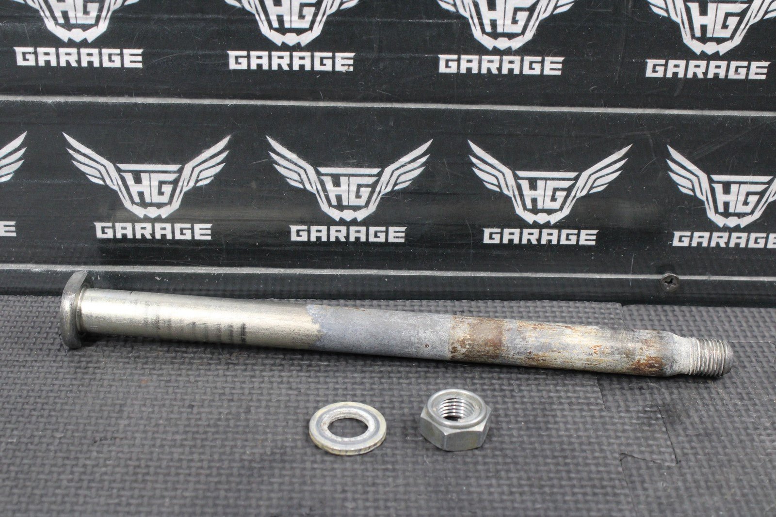 2018 HONDA0 04 - 22 CRF250R OEM REAR BACK SWINGARM BOLT SUSPENSION PIVOT AXLE 521 - hggarage