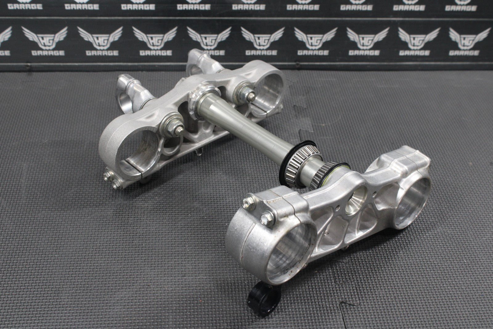 2019 HONDA 19 - 20 CRF450RX OEM FRONT FORKS LOWER UPPER TRIPLE CLAMP TREE STEM - hggarage