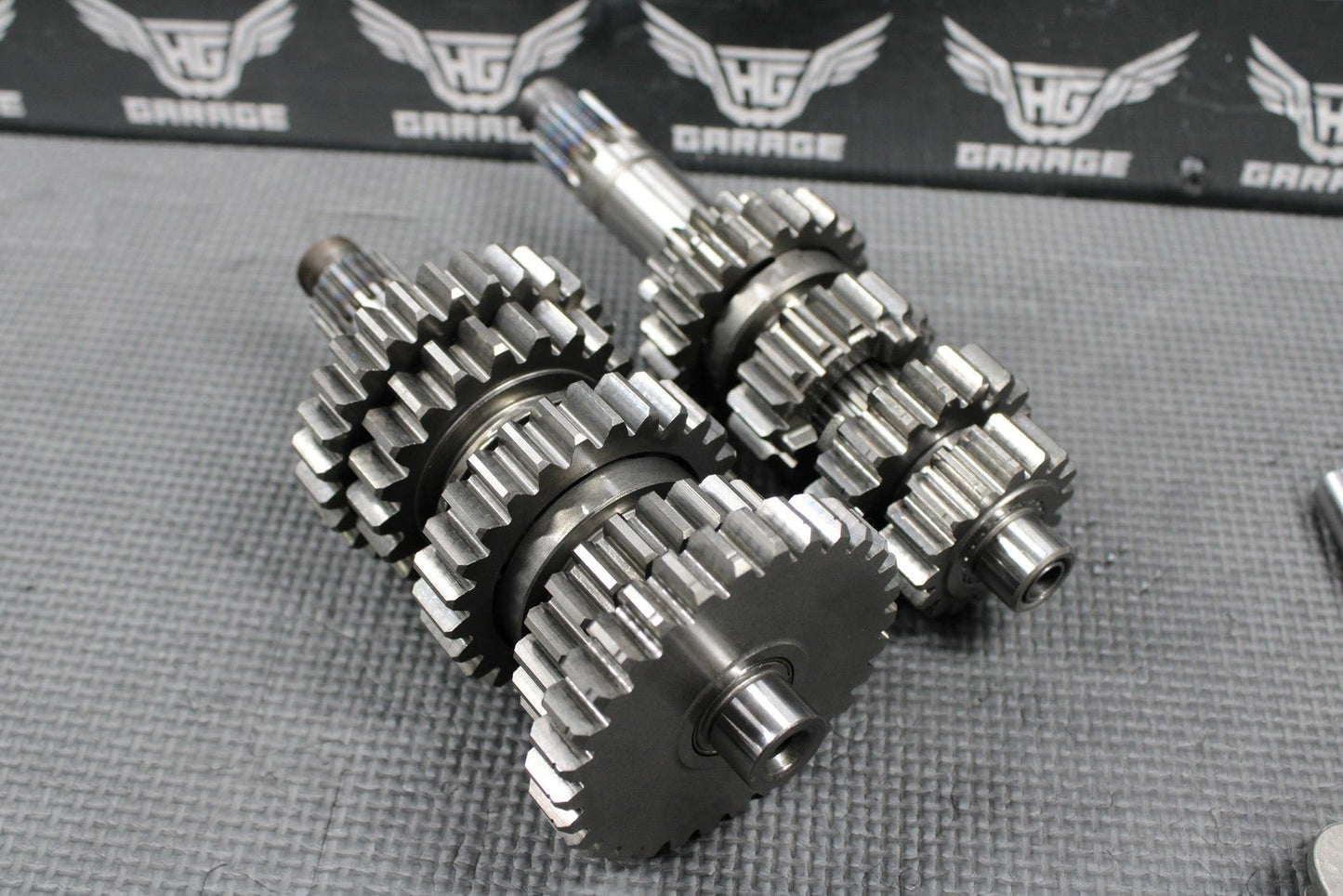 2014 14 - 16 KAWASAKI KX250F OEM TRANSMISSION TRANNY TRANS GEARBOX GEARS NICE! - hggarage