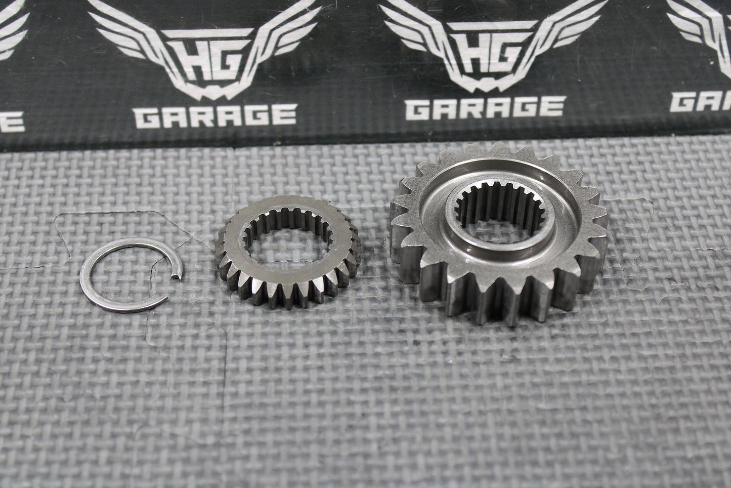 2003 02 - 04 KAWASAKI KX250 OEM ENGINE CRANKSHAFT PRIMARY MAIN DRIVE GEARS SET - hggarage