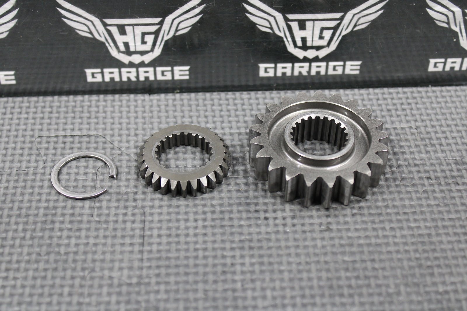 2003 02 - 04 KAWASAKI KX250 OEM ENGINE CRANKSHAFT PRIMARY MAIN DRIVE GEARS SET - hggarage