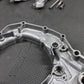 2006 YAMAHA YZ450F 06 - 09 ENGINE MOTOR INNER OUTER CLUTCH COVER WATERPUMP - hggarage
