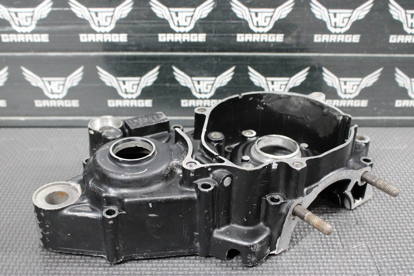 1991 HONDA CR80R OEM LEFT ENGINE MOTOR CRANKCASE CRANK CASES BLOCK - hggarage