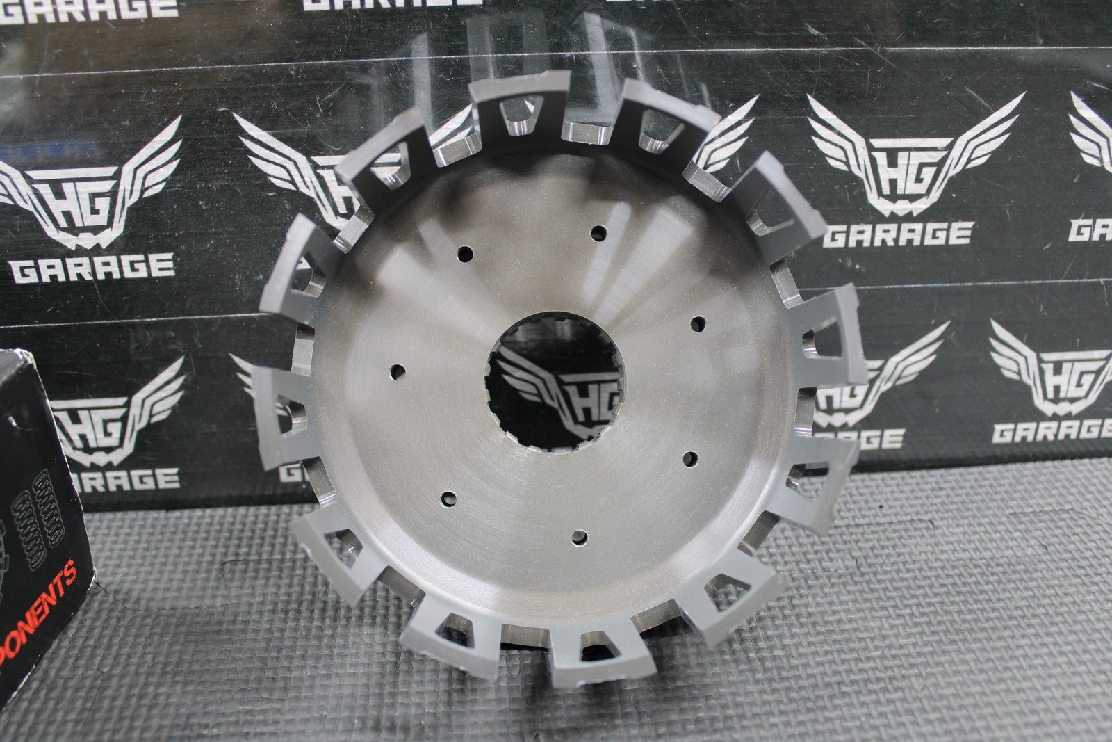 NEW NOS 1990 - 1992 KAWASAKI KX125 MDR BILLET CLUTCH BASKET KIT W/ BOLTS - hggarage