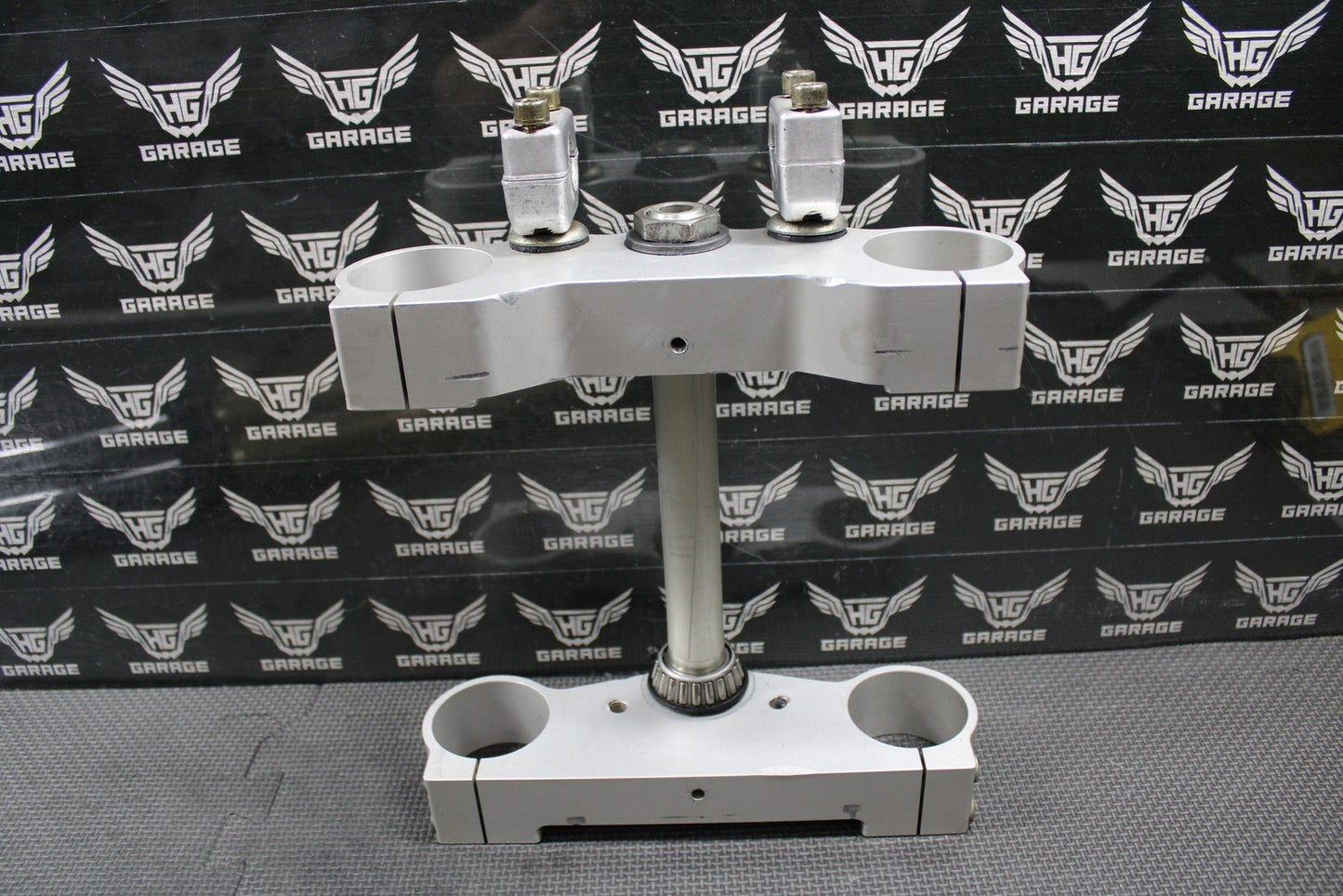 1988 HONDA CR125R WHITE BROTHERS WP4054 FRONT SUSPENSION FORKS TRIPLE CLAMP KIT - hggarage