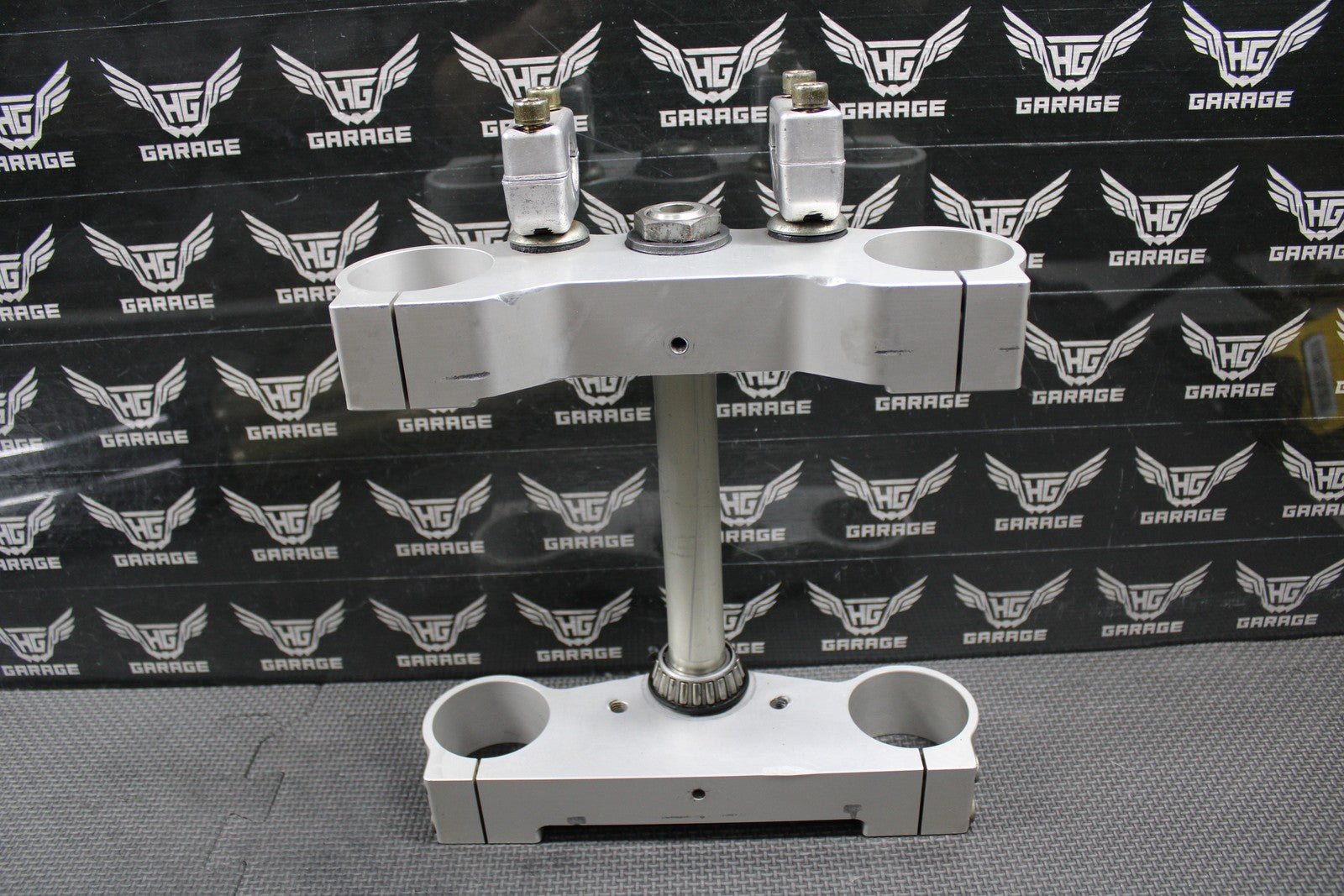 1988 HONDA CR125R WHITE BROTHERS WP4054 FRONT SUSPENSION FORKS TRIPLE CLAMP KIT - hggarage