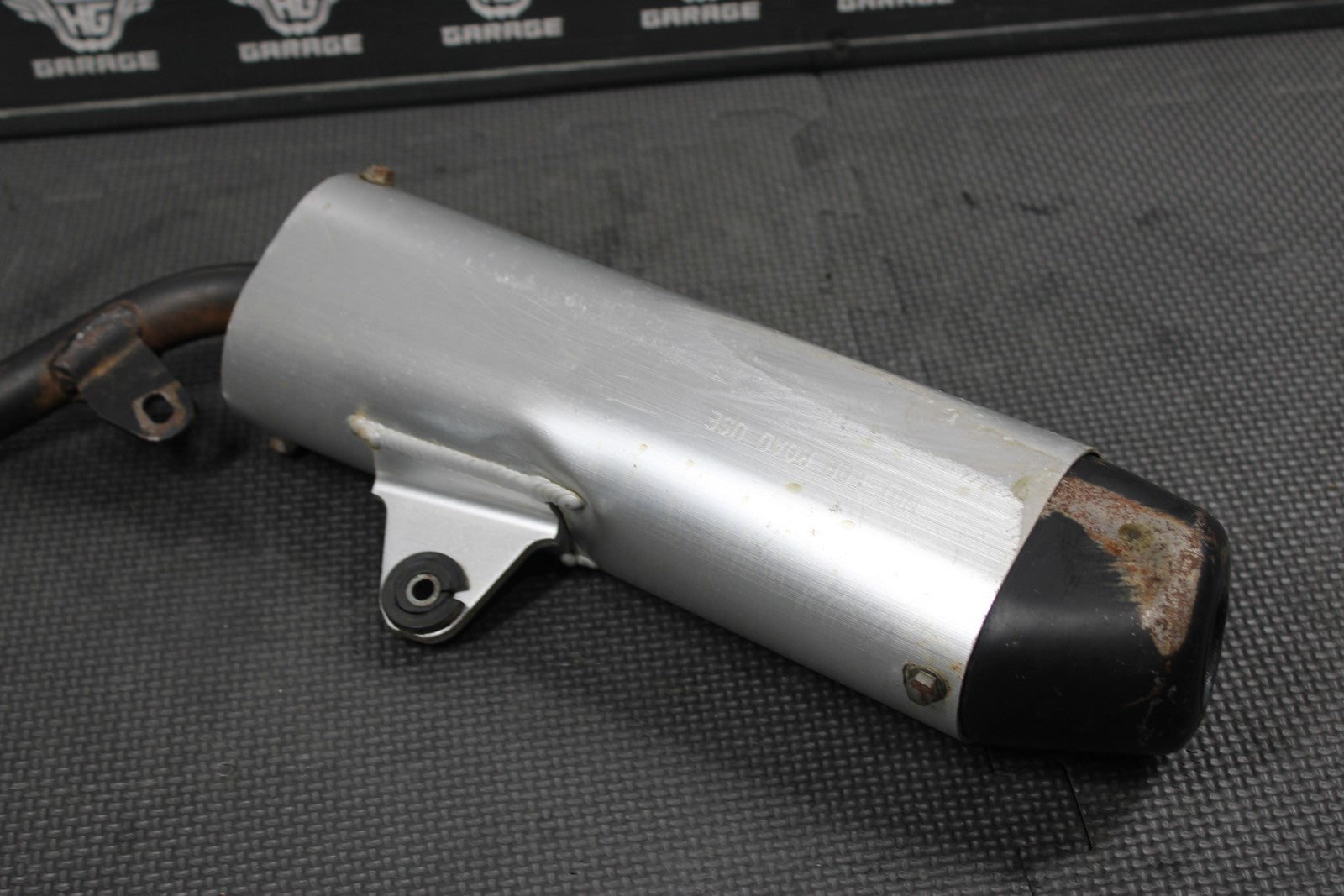 2001 KAWASAKI 01 - 05 KX100 KX85 OEM MUFFLER EXHAUST SILENCER SLIP ON PIPE 18100 - 1 - hggarage