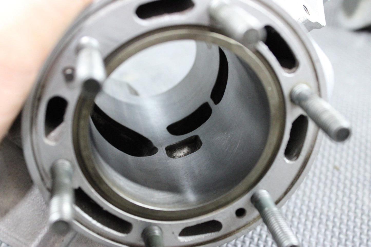 2001 YAMAHA YZ250 OEM SLEEVED STD 66.40MM ENGINE CYLINDER JUG BARREL BORE TOPEND - hggarage