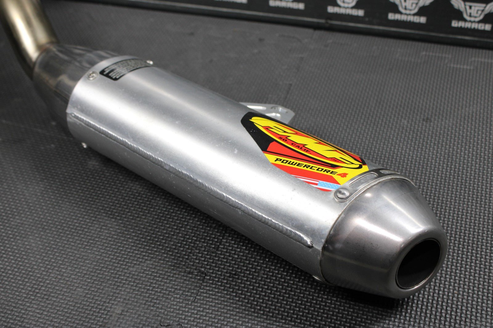 2007 HONDA CRF450R FMF POWERCORE 4 SLIPON PIPE W/ MEGABOMB TITANIUM HEADER PIPE - hggarage