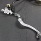 2006 HONDA CRF450X OEM NISSIN REAR BACK BRAKE CALIPER MASTER CYLINDER LEVER - hggarage