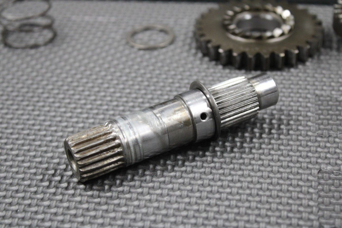 2001 HONDA CR250R OEM KICKSTART KICK STARTER SHAFT GEAR RATCHET 28221 - KZ3 - A10 - hggarage