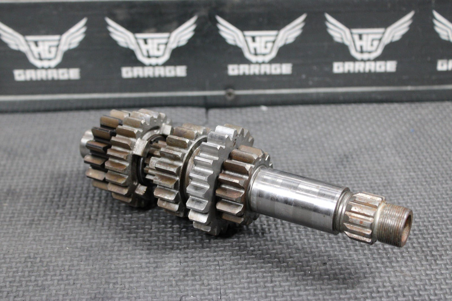 2006 06 - 09 YAMAHA YZ450F OEM ENGINE TRANSMISSION GEARBOX MAINSHAFT COUNTERSHAFT - hggarage