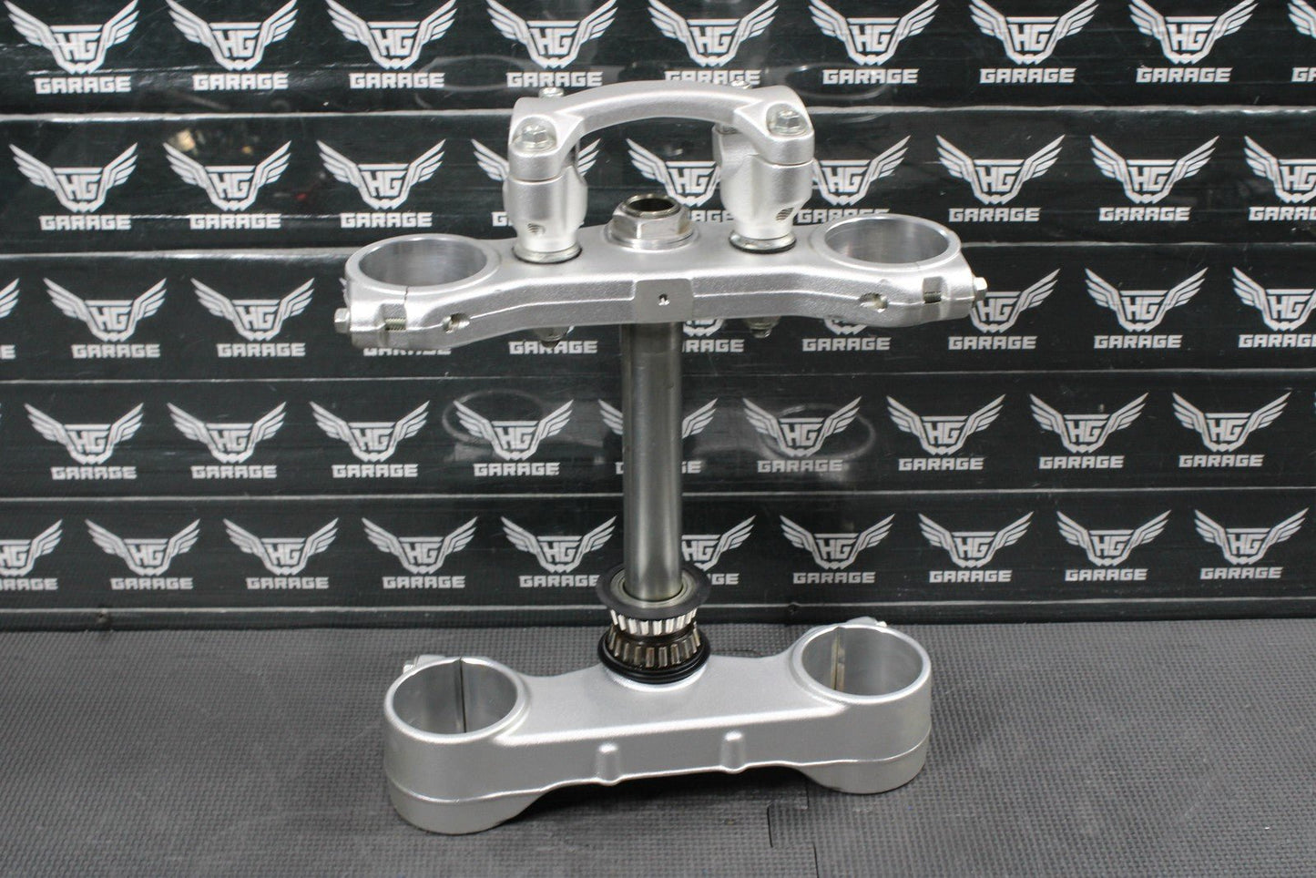 2013 HUSQVARNA TE511 OEM FRONT FORKS LOWER UPPER TRIPLE TREE STEM CLAMP - hggarage