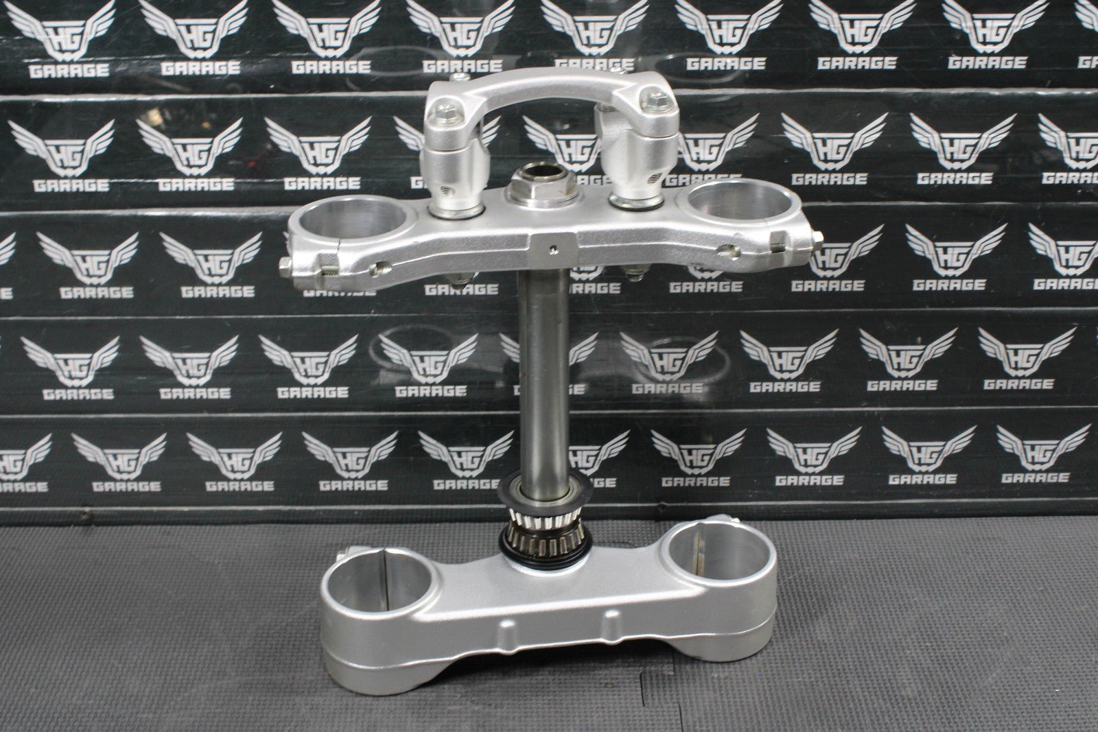 2013 HUSQVARNA TE511 OEM FRONT FORKS LOWER UPPER TRIPLE TREE STEM CLAMP - hggarage
