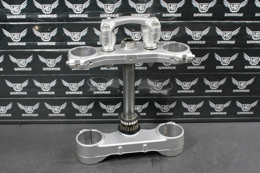 2013 HUSQVARNA TE511 OEM FRONT FORKS LOWER UPPER TRIPLE TREE STEM CLAMP - hggarage